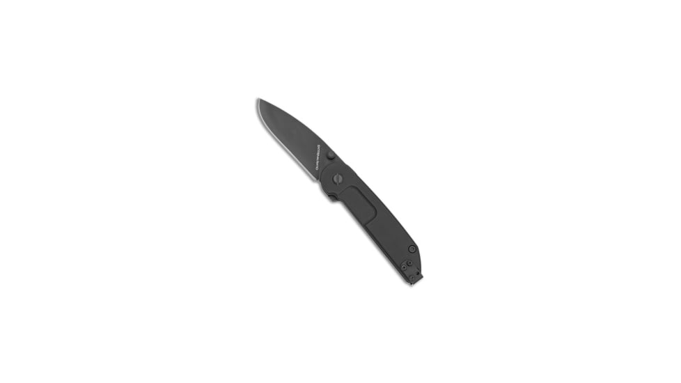 Extrema Ratio Extrema Ratio BF1 Classic Drop Point Liner Lock Knife Black Alum 2.72" Black, Black, Bohler N690, adult, BHQ-46502