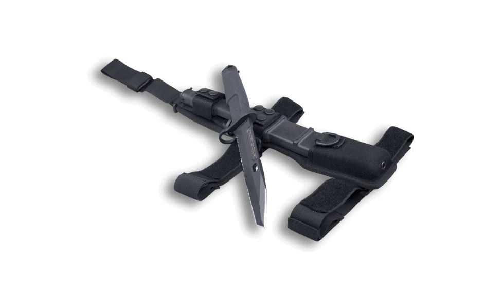 Extrema Ratio Fulcrum Combat Knife, Black, EX0304BLK