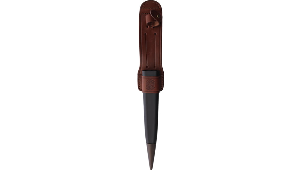 Extrema Ratio Herring NE Fixed Blade Knives, 6.57 in, Bohler N690 Stainless, Dagger Blade, Brass Handle, 04.1000.0319/BL-OR-N