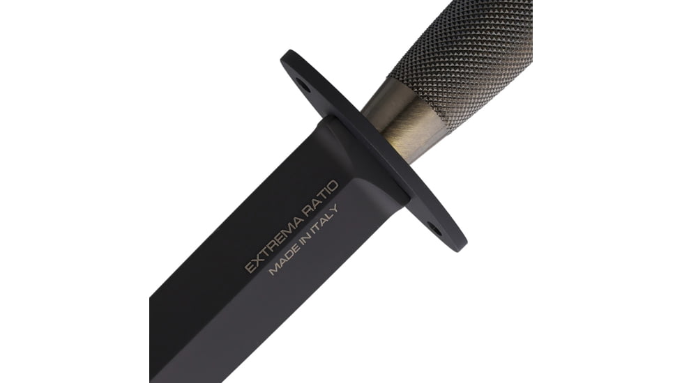 Extrema Ratio Herring NE Fixed Blade Knives, 6.57 in, Bohler N690 Stainless, Dagger Blade, Brass Handle, 04.1000.0319/BL-OR-N