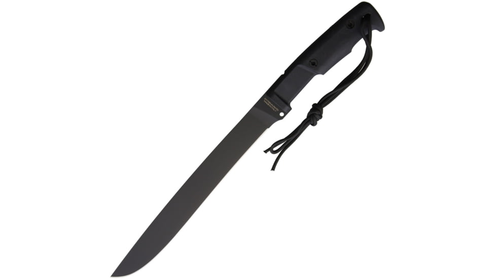 Extrema Ratio Mato Grosso Machete Black Knife, 12.25 black MIL-C-13924 burnished Bohler N690 sta, Black Forprene handle, 04.1000.0400/BLK
