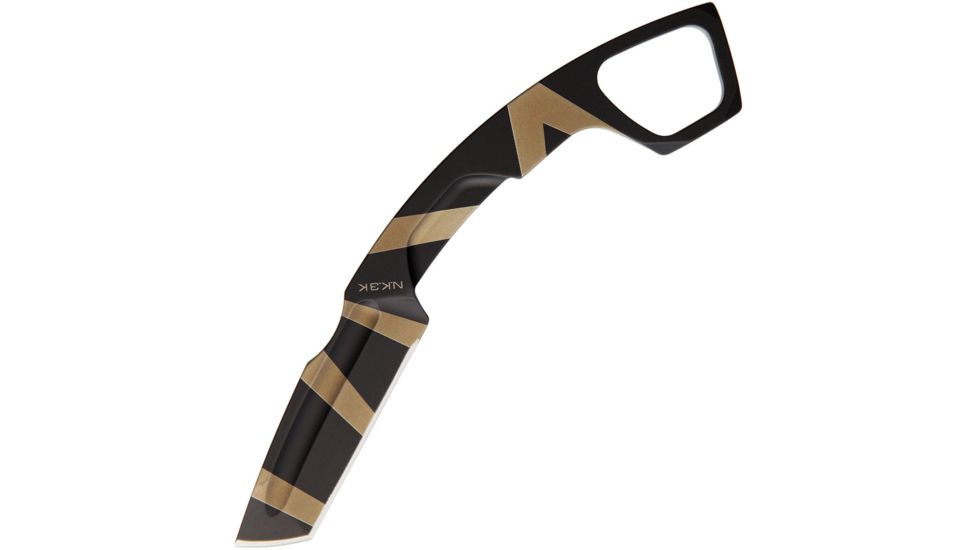 Extrema Ratio NK3 K Desert Warfare Fixed Blade Knife, 2.75in, Bohler N-690 Steel, Standard Edge, Stanless Handle EX0213DW