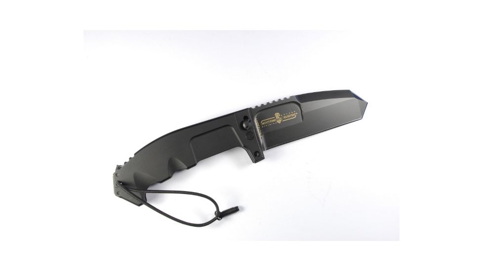 Extrema Ratio RAO Folder Folding Knife,Cobalt Steel Blade, Black Anodized Aluminum Alloy Handle EX130RAO