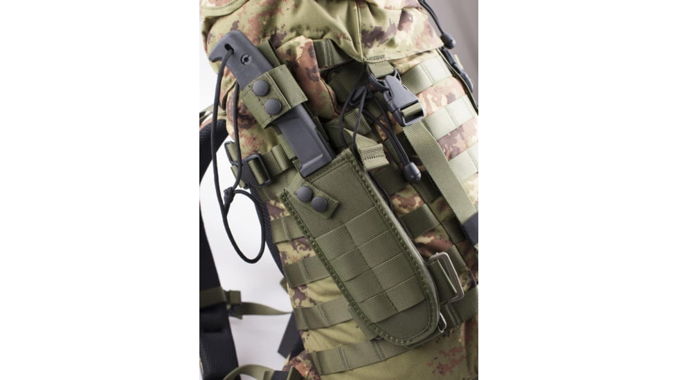 Extrema Ratio Selvan Fixed Blade Knife, OD Green Sheath System EX129SELG