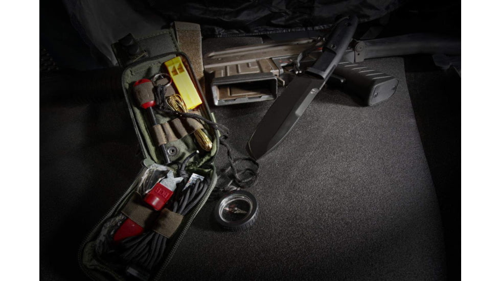 Extrema Ratio Selvan Fixed Blade Knife, OD Green Sheath System EX129SELG