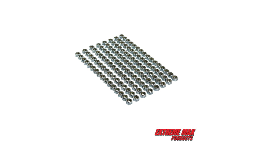 Extreme Max 144-Stud Track Pack With Round Backers 1.25 Stud Length, 5001.552