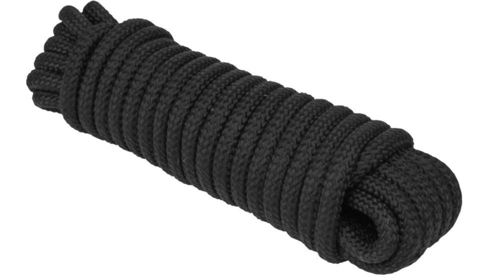Extreme Max 16-Strand Diamond Braid Utility Rope - 5/8in, Black, 5/8in x 50ft, 3008.0331