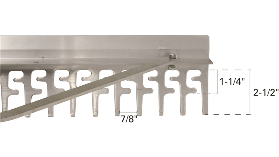 Extreme Max 24 Commercial Grade Screening Rake For Beach And Lawn Care w/ 66 Handle, 3005.4233