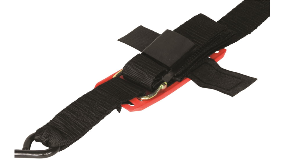 Extreme Max 2in x 6 Padded Transom Tiedown - Orange Pad, Pair, 3005.1264