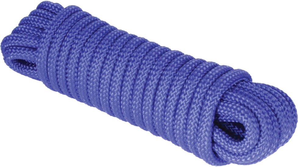 Extreme Max 3008.0283 16-Strand Diamond Braid Utility Rope - 1/2in, Blue, 3008.0283
