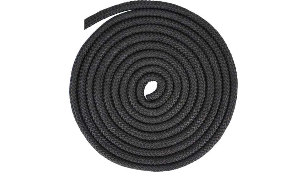 Extreme Max 3008.0319 16-Strand Diamond Braid Utility Rope - 1/2in, Black, 3008.0319