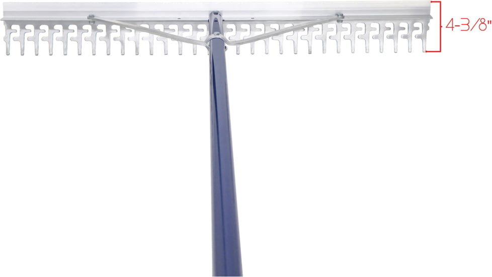 Extreme Max 36 Commercial Grade Screening Rake For Beach And Lawn Care w/ 66 Handle, 3005.4095