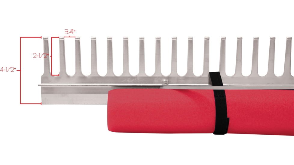 Extreme Max 36 Floating Weed Lake Rake With E x tension Handle And 50ft Rope, 11ft, 3005.4098