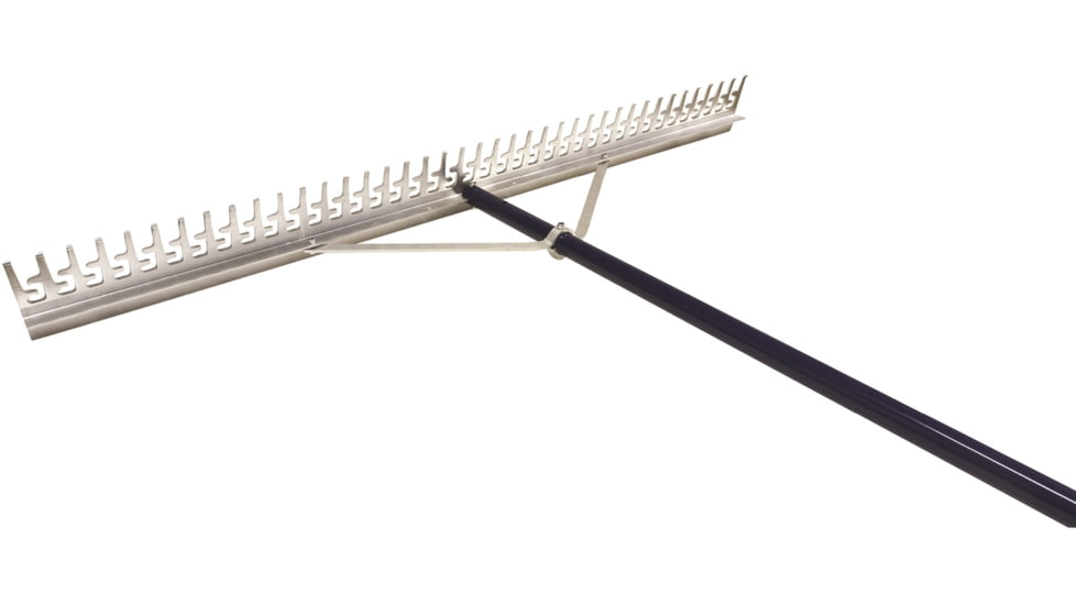 Extreme Max 48 Commercial Grade Screening Rake For Beach And Lawn Care w/ 66 Handle, 3005.4236