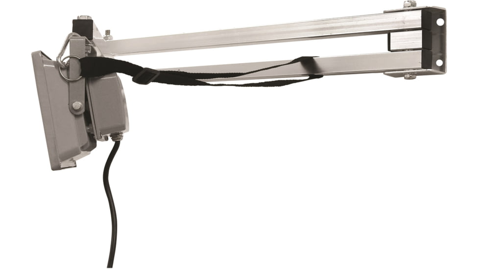 Extreme Max Adjustable Aluminum Swing Arm LED Industrial Work Light For Warehouse Race Trailer Shop Garage Workbench, 5001.6065