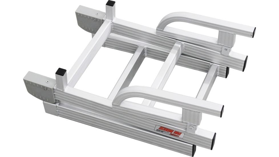 Extreme Max Aluminum 4 Step Compact Folding Pontoon Boarding Ladder, 3005.4089