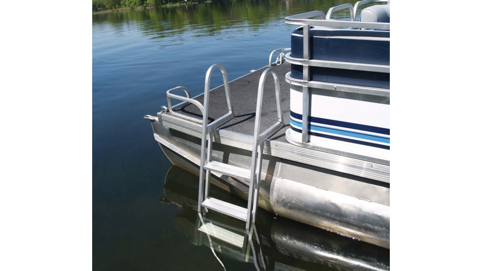 Extreme Max Aluminum Pontoon/Dock Ladder 5 Step, 3005.3383
