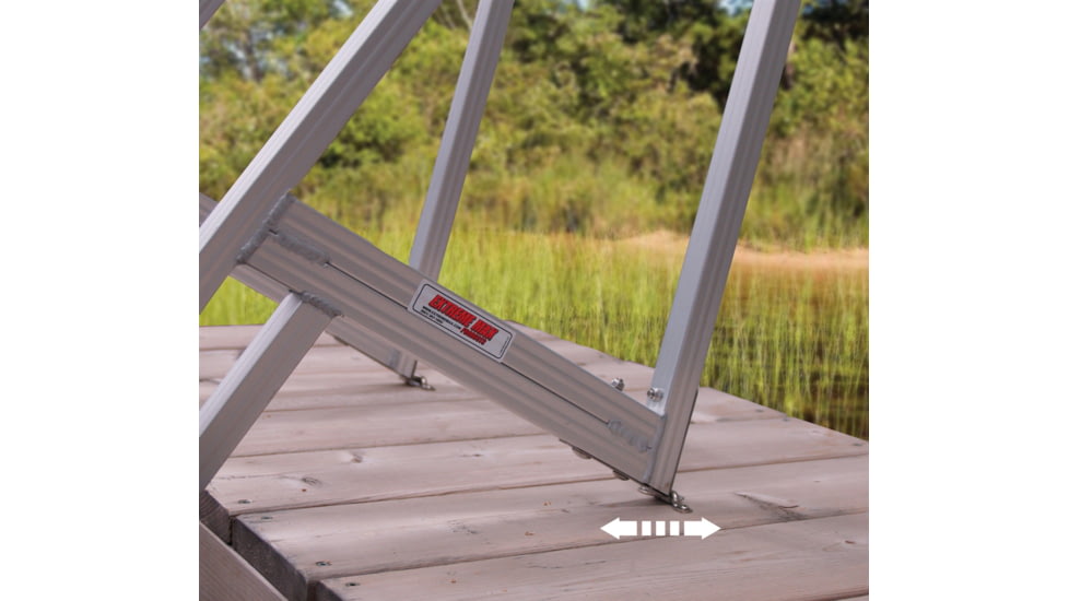 Extreme Max Aluminum Pontoon/Dock Ladder 5 Step, 3005.3383