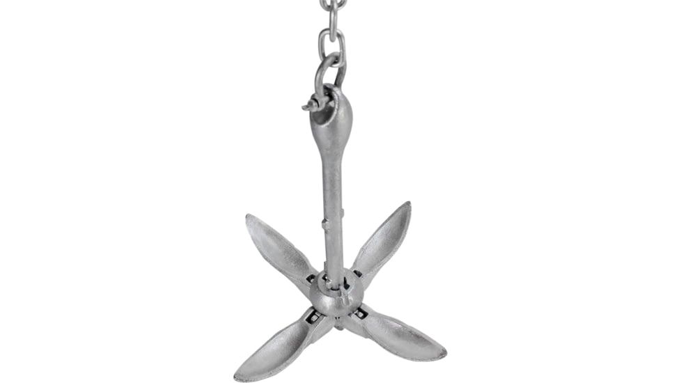 Extreme Max Boattector Complete Grapnel Anchor Kit For Boats Jon Boats Flat Bottoms Inflatable Boats Etc. 5.5 Lbs., 5.5lbs., 3006.6705