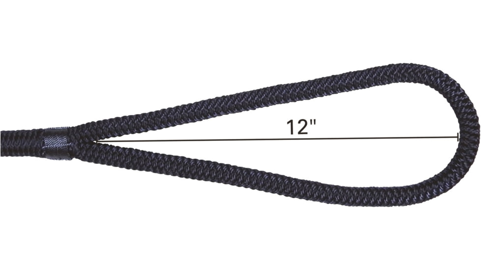 Extreme Max Boattector Double Braid Nylon Dock Line - 3/8in x 20, Navy, 3006.2936