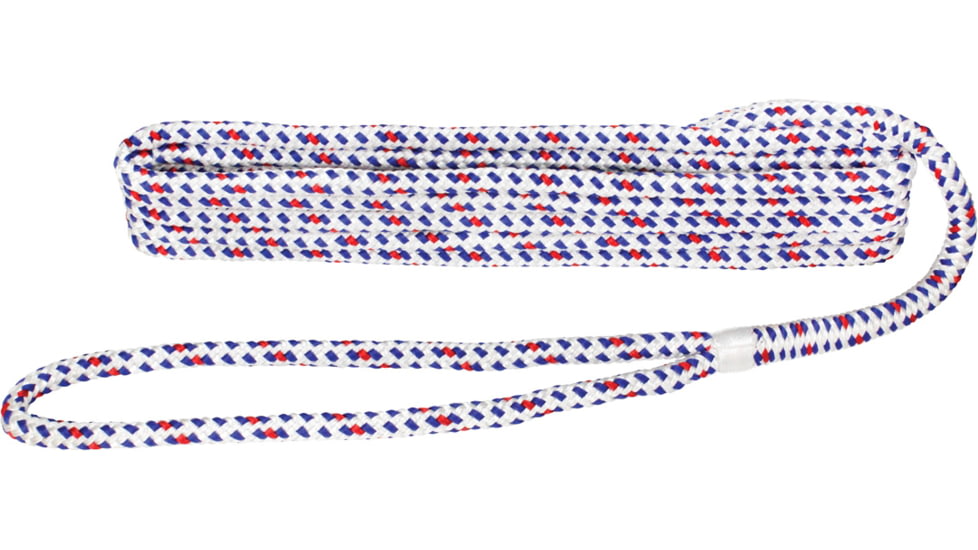 Extreme Max Boattector Double Braid Nylon Dock Line - 3/8in x 20, Old Glory, 3006.2615
