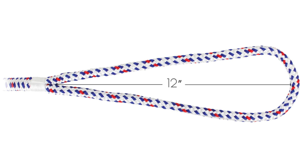 Extreme Max Boattector Double Braid Nylon Dock Line - 3/8in x 20, Old Glory, 3006.2615