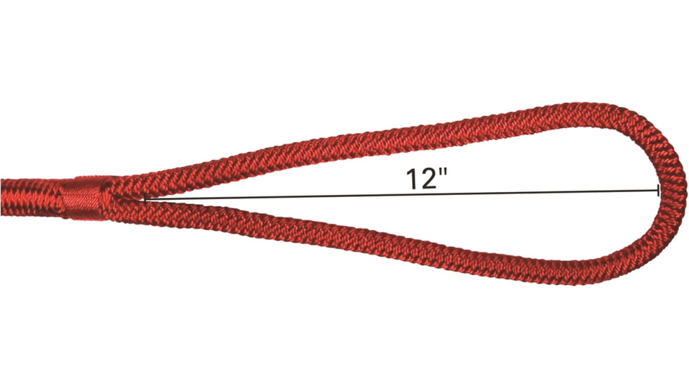 Extreme Max Boattector Double Braid Nylon Dock Line - 3/8in x 20, Red, 3006.2929