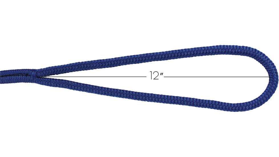 Extreme Max Boattector Double Braid Nylon Dock Line - 3/8in x 20, Royal Blue, 3006.2096