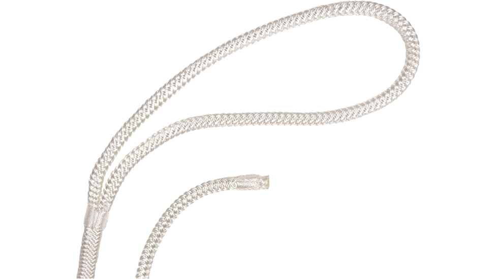 Extreme Max Boattector Double Braid Nylon Dock Line - 3/8in x 20, White, 3006.2933