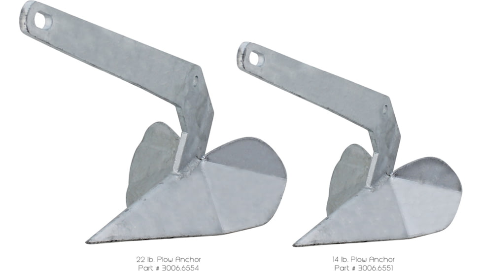 Extreme Max Boattector Galvanized Delta Anchor 14lb., 3006.6551