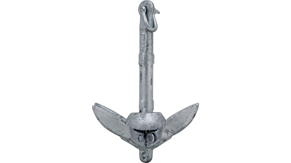 Extreme Max Boattector Galvanized Folding Anchor, 1.5lbs., 3006.6542