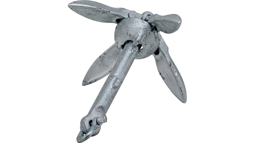 Extreme Max Boattector Galvanized Folding Anchor, 1.5lbs., 3006.6542