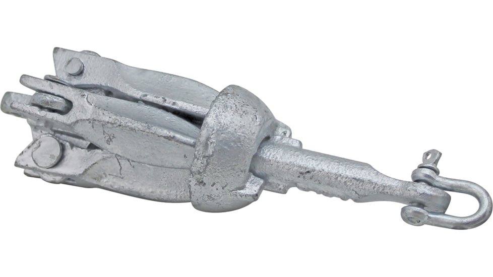 Extreme Max Boattector Galvanized Folding Anchor, 1.5lbs., 3006.6542
