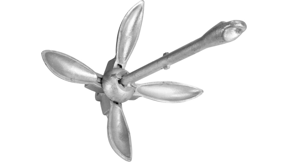 Extreme Max Boattector Galvanized Folding/Grapnel Anchor 13lbs., 3006.6669