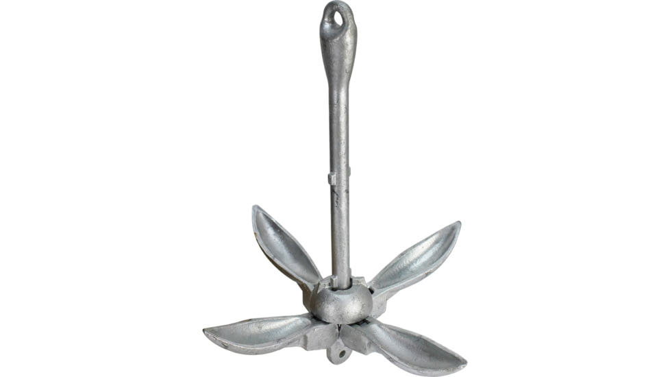 Extreme Max Boattector Galvanized Folding/Grapnel Anchor 13lbs., 3006.6669