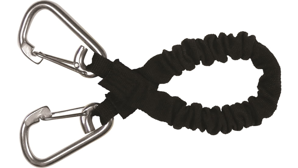 Extreme Max Boattector High-Strength Line Snubber &amp; Storage Bungee, Value 2-Pack - 12in With Hooks, Black, Medium, 3006.2879