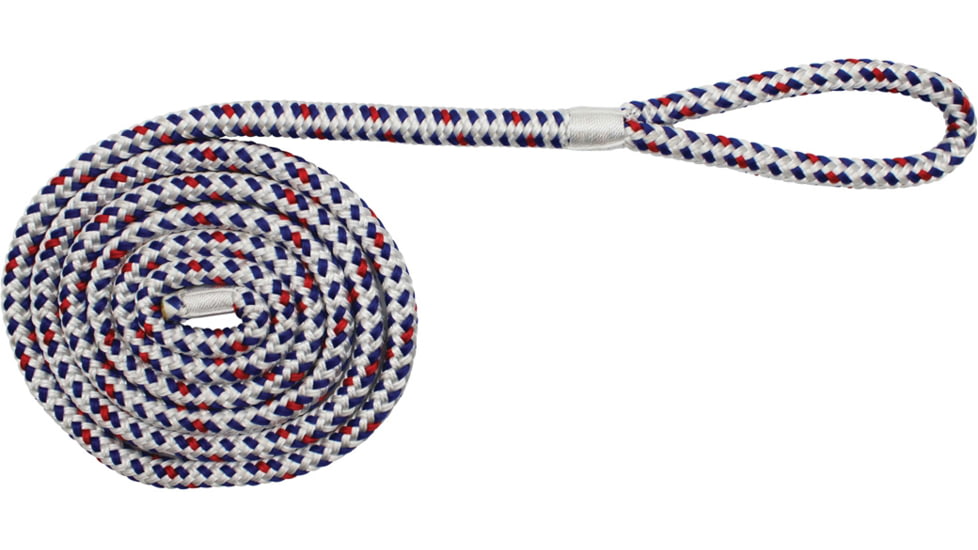 Extreme Max Boattector Premium Double Braid Nylon Fender Line Value 2-Pack - 3/8in x 6, Old Glory, 3006.2609