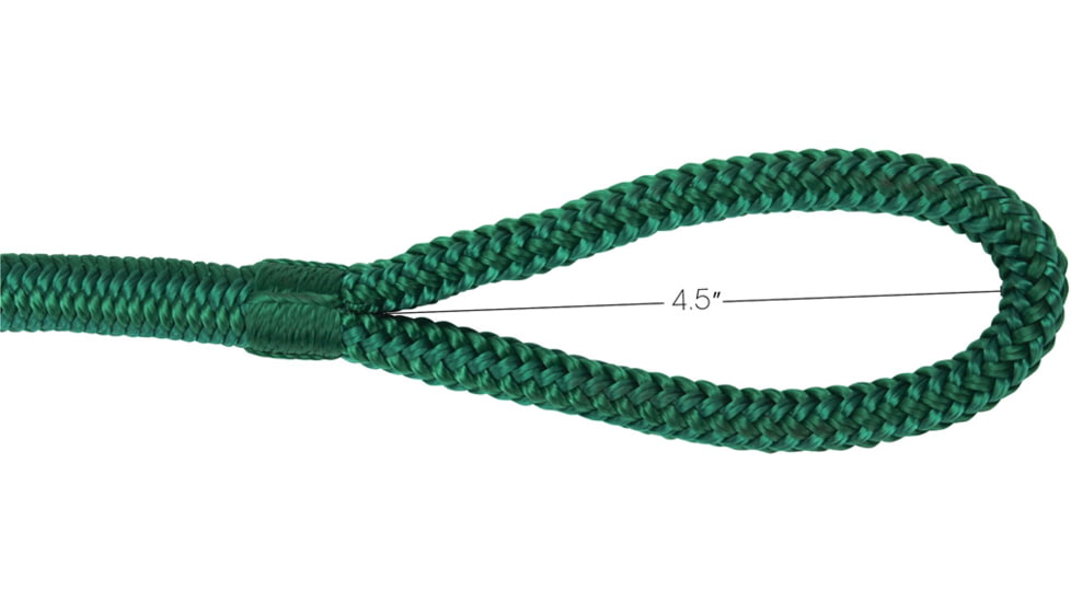 Extreme Max Boattector Premium Double Braid Nylon Fender Line Value 2-Pack - 3/8in x 6, Sacramento Green, 3006.2582