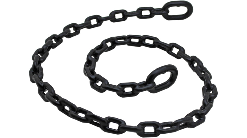 Extreme Max Boattector Pvc-Coated Anchor Chain - 5/16in x 5, Black, 5/16in x 5ft, 3006.6599