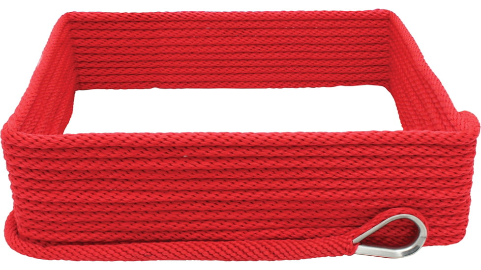 Extreme Max Boattector Solid Braid Mfp Anchor Line With Thimble - 3/8in x 100ft, Red, 3006.2651
