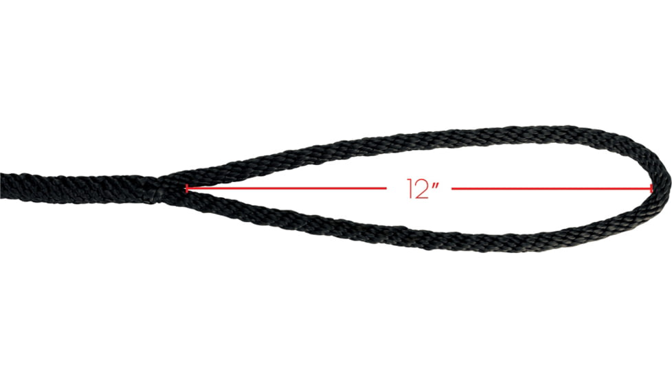 Extreme Max Boattector Solid Braid Mfp Dock Line - 3/8in x 15, Black, 3006.2003