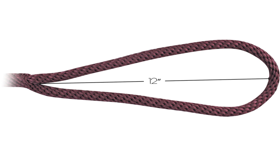 Extreme Max Boattector Solid Braid Mfp Dock Line - 3/8in x 15, Burgundy, 3006.2335