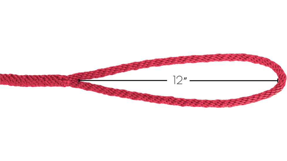 Extreme Max Boattector Solid Braid Mfp Dock Line - 3/8in x 15, Red, 3006.2006