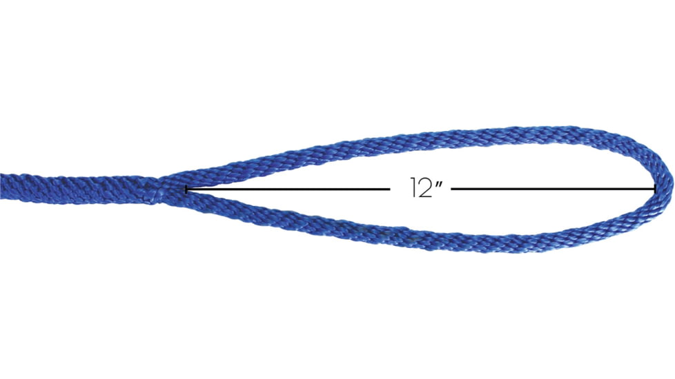 Extreme Max Boattector Solid Braid Mfp Dock Line - 3/8in x 15, Royal Blue, 3006.2009