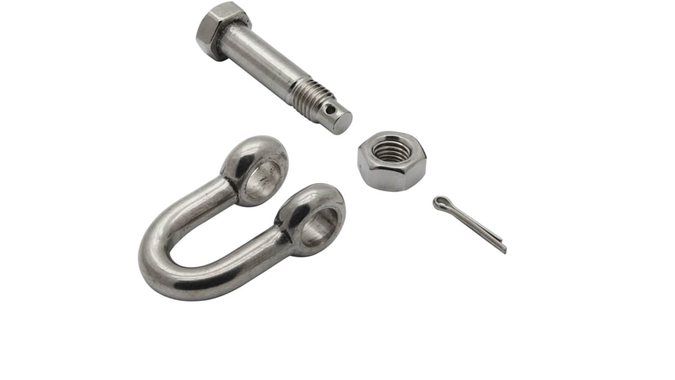 Extreme Max Boattector Stainless Steel Bolt Type Chain Shackle, 3/4in, 3006.8357