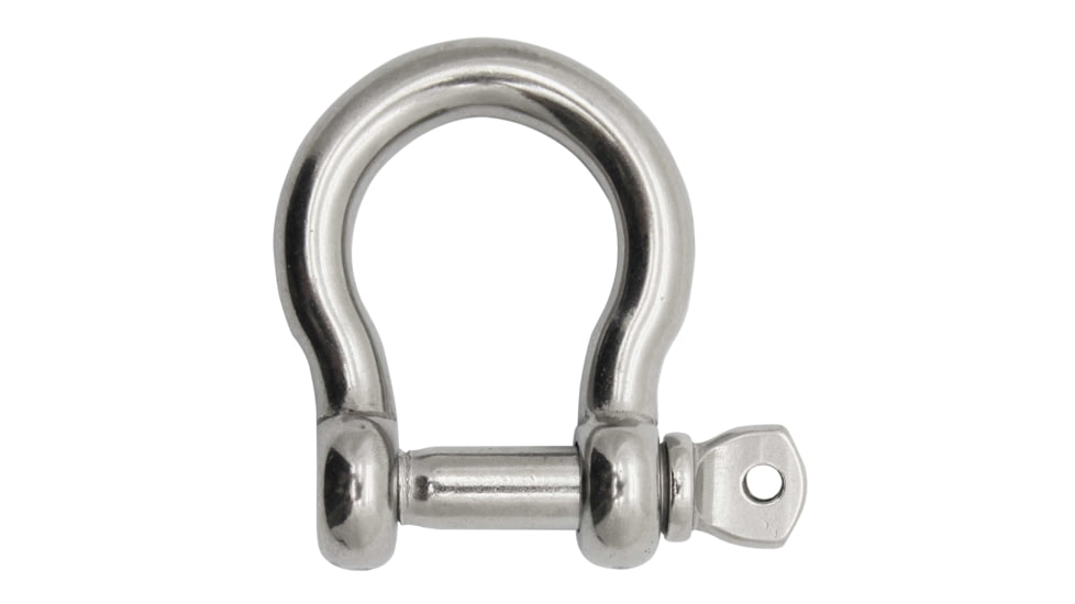 Extreme Max Boattector Stainless Steel Bow Shackle, 1/4in, 3006.8288