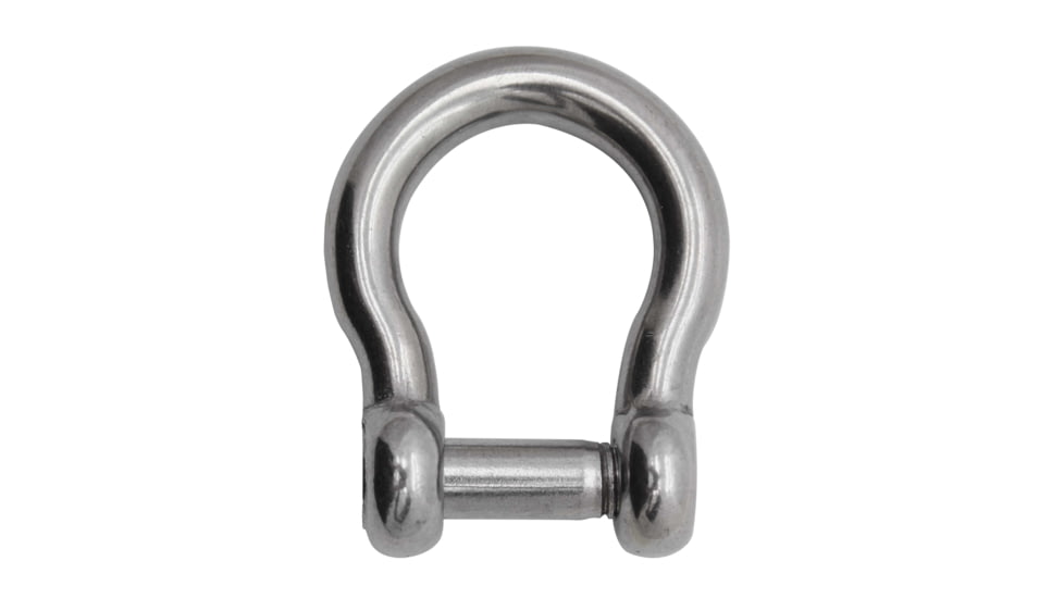Extreme Max Boattector Stainless Steel Bow Shackle With No Snag Pin, 1/2in, 3006.8414