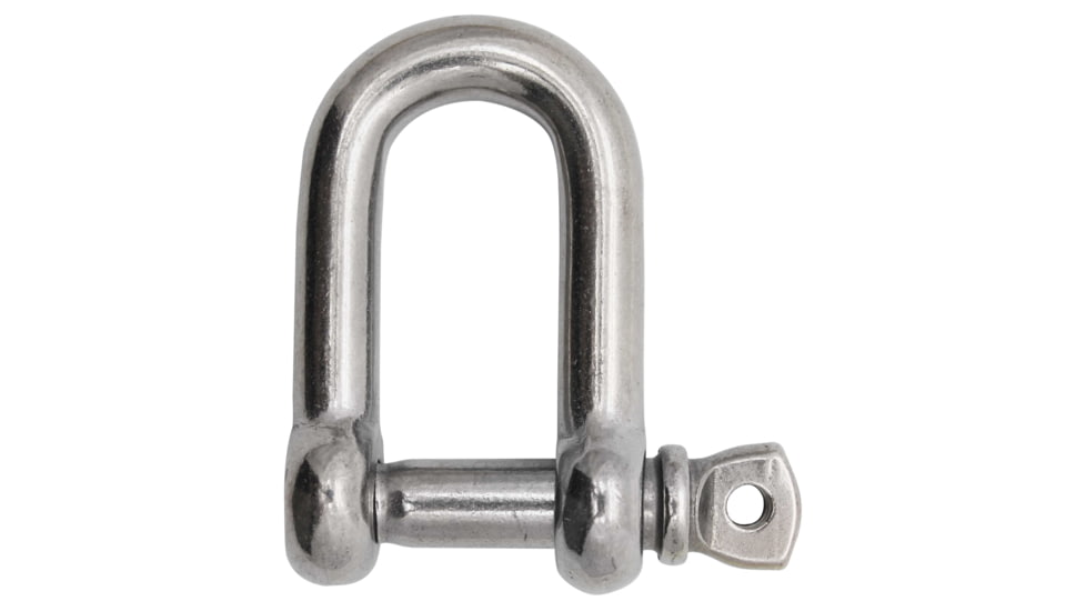 Extreme Max Boattector Stainless Steel D Shackle, 1/2in, 3006.8246