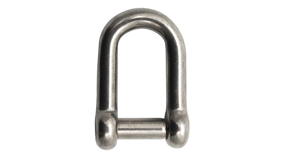 Extreme Max Boattector Stainless Steel D Shackle With No Snag Pin, 3/8in, 3006.8399