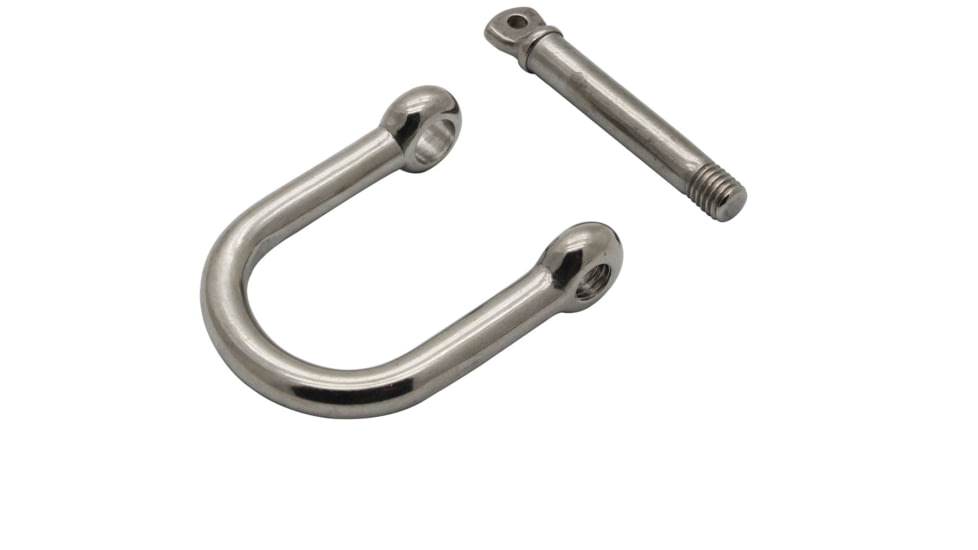Extreme Max Boattector Stainless Steel Wide D Shackle, 5/16in, 3006.8228